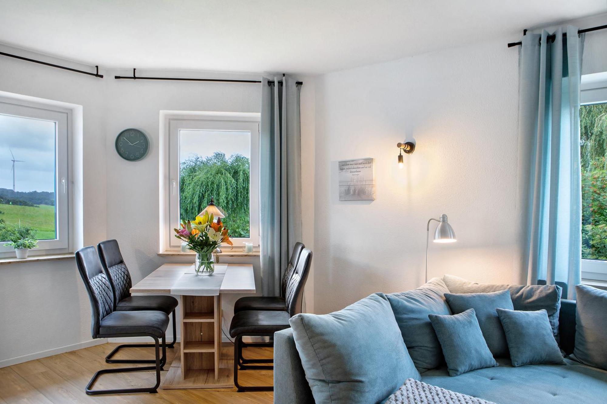 Ferienwohnung Gluecksmomente Habichtswald Exterior foto